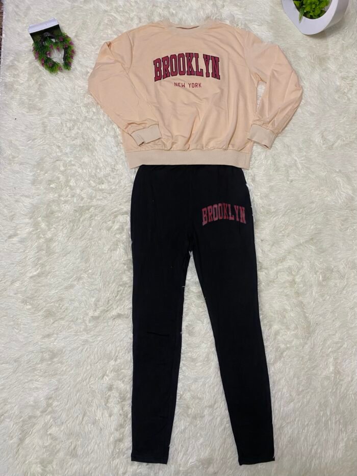 URBAN GIRL 2 PIECE LOUNGE SET (SIZE S) - Image 4