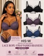 HIS.W QUALITY LACEY PADDED BRA/BRASSIERE DESIGN 03