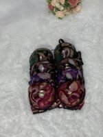 HIS.W QUALITY VELVET AND SEQUENCE PADDED BRA/BRASSIERE DESIGN 05 - Image 2