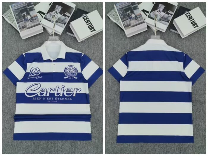 QUALITY VALTH AND CARTIER POLO SHIRT - Image 2
