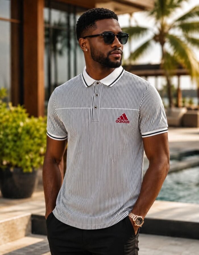 QUALITY ADIDAS MEN POLO - Image 3