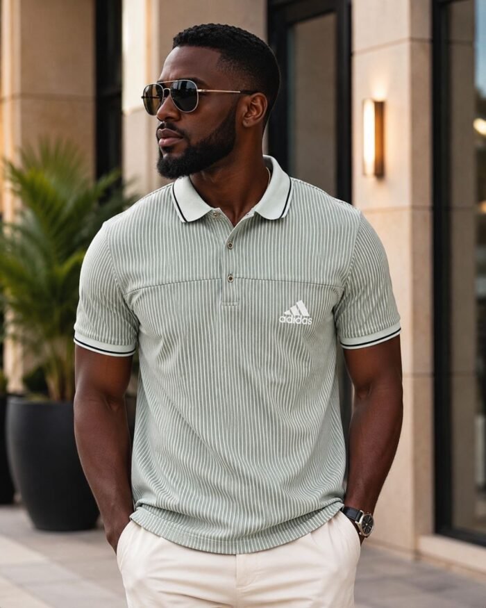 QUALITY ADIDAS MEN POLO - Image 2