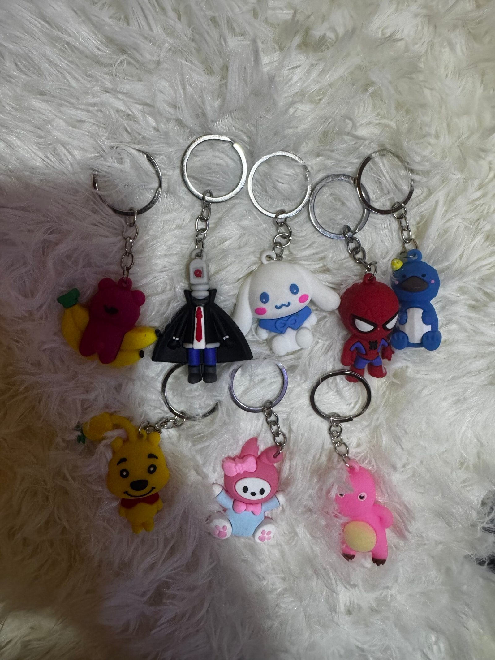 img_8535 6PC FANCY CHARACTER AESTHETIC KEY HOLDER DESIGN 2
Perfect for souvenir - Image 1