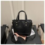ARINOLA CUTE MINI PORTABLE QUALITY LEATHER BUCKET BAG - Image 2