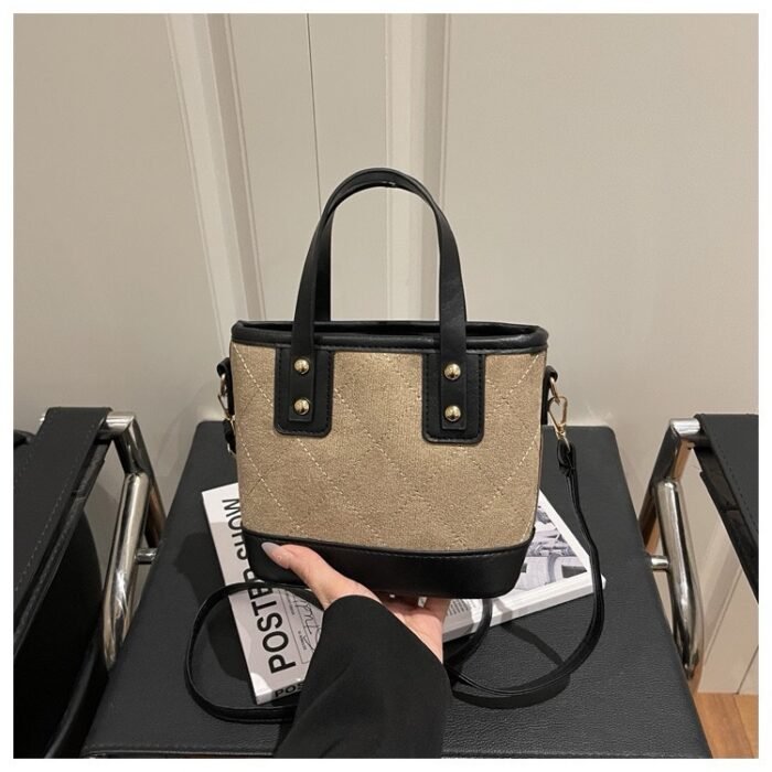 ARINOLA CUTE MINI PORTABLE QUALITY LEATHER BUCKET BAG - Image 3