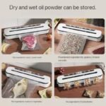 Automatic Vacuum Sealing Machine – Household Small Dry & Wet Automatic Food Preservation Sealer for Kitchen Storage - Image 3