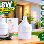 48W LITHIUM BATTERY 6000mah SOLAR WALL HANGING LED BULB(SX-2019)