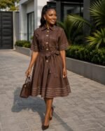 THE ELEGANT STITCH DRESS - Image 4