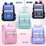 QUALITY CLASSY ORTHOPEDIC BOX SHAPE SCHOOL BAG(Suitable for higher primary class)