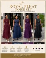 THE ROYAL PLEAT SKIRT POISE SET (pick 1 size bigger)