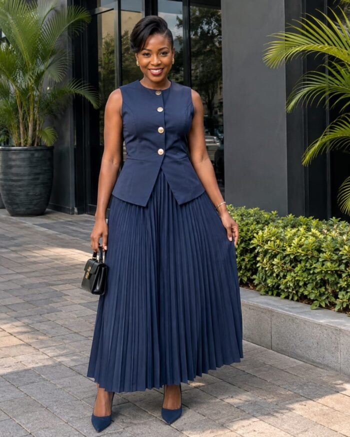 THE ROYAL PLEAT SKIRT POISE SET  (pick 1 size bigger) - Image 3