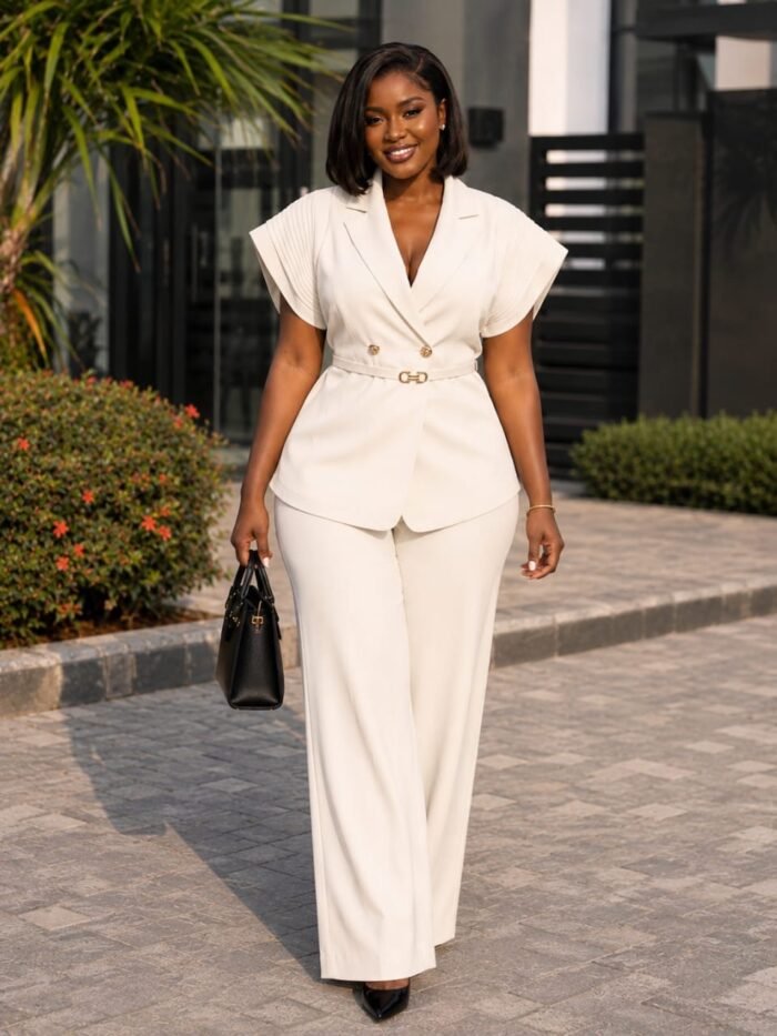 THE LUXE BELLE SET WITH BELT - Image 4