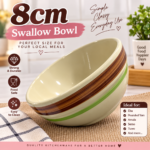 8CM QUALITY THICK DEEP SWALLOW SOUP BOWL