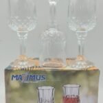 6PC MAX 208 WINE GLASS CUP
