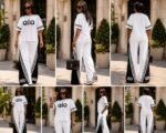 QUALITY ALO DESIGN STONE EMBELLISHED 2 PIECE - Image 4