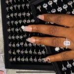 SILVER ADJUSTABLE ENGAGEMENT RING