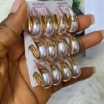 QUALITY NON TARNISH DURABLE 3 TONE XUPING EARRING DESIGN 1