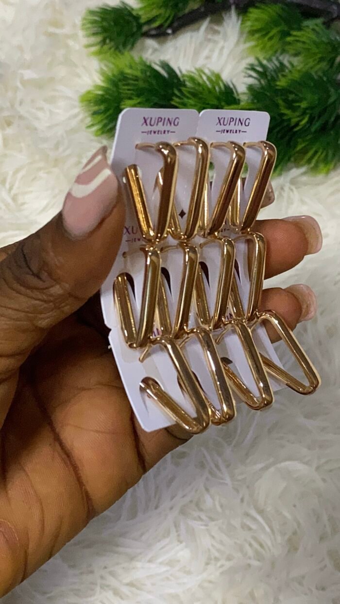 QUALITY NON TARNISH DURABLE XUPING EARRING DESIGN 12 - Image 2