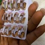 QUALITY NON TARNISH DURABLE 3 TONE XUPING EARRING DESIGN 4