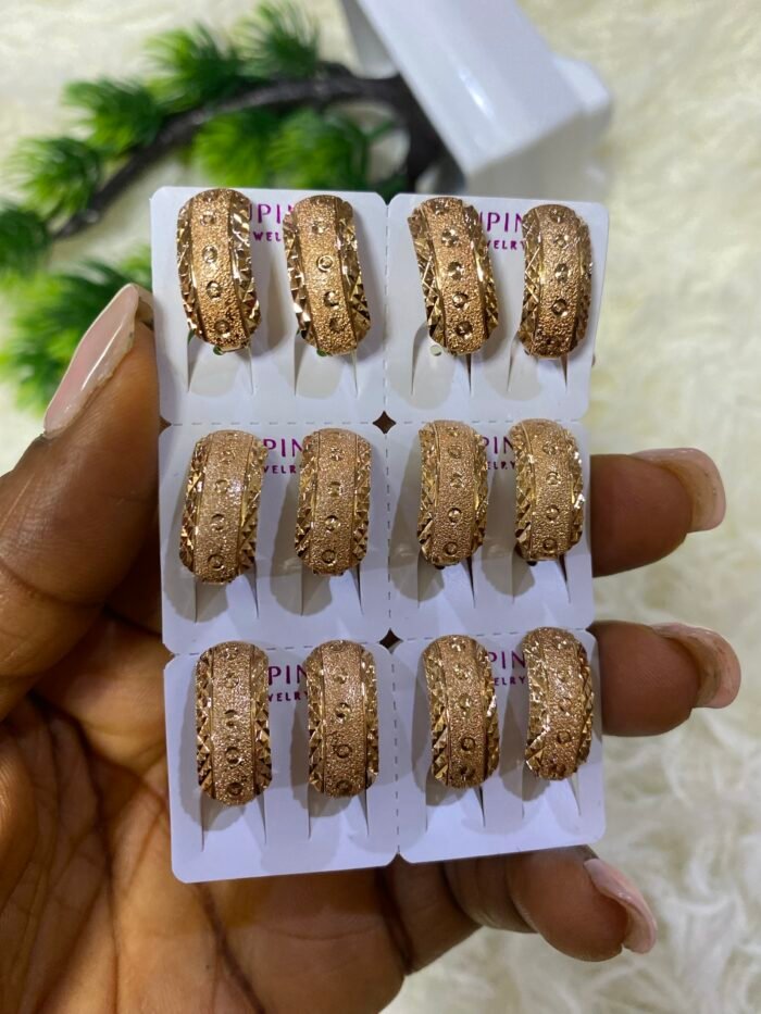 QUALITY NON TARNISH DURABLE XUPING EARRING DESIGN 15 - Image 2