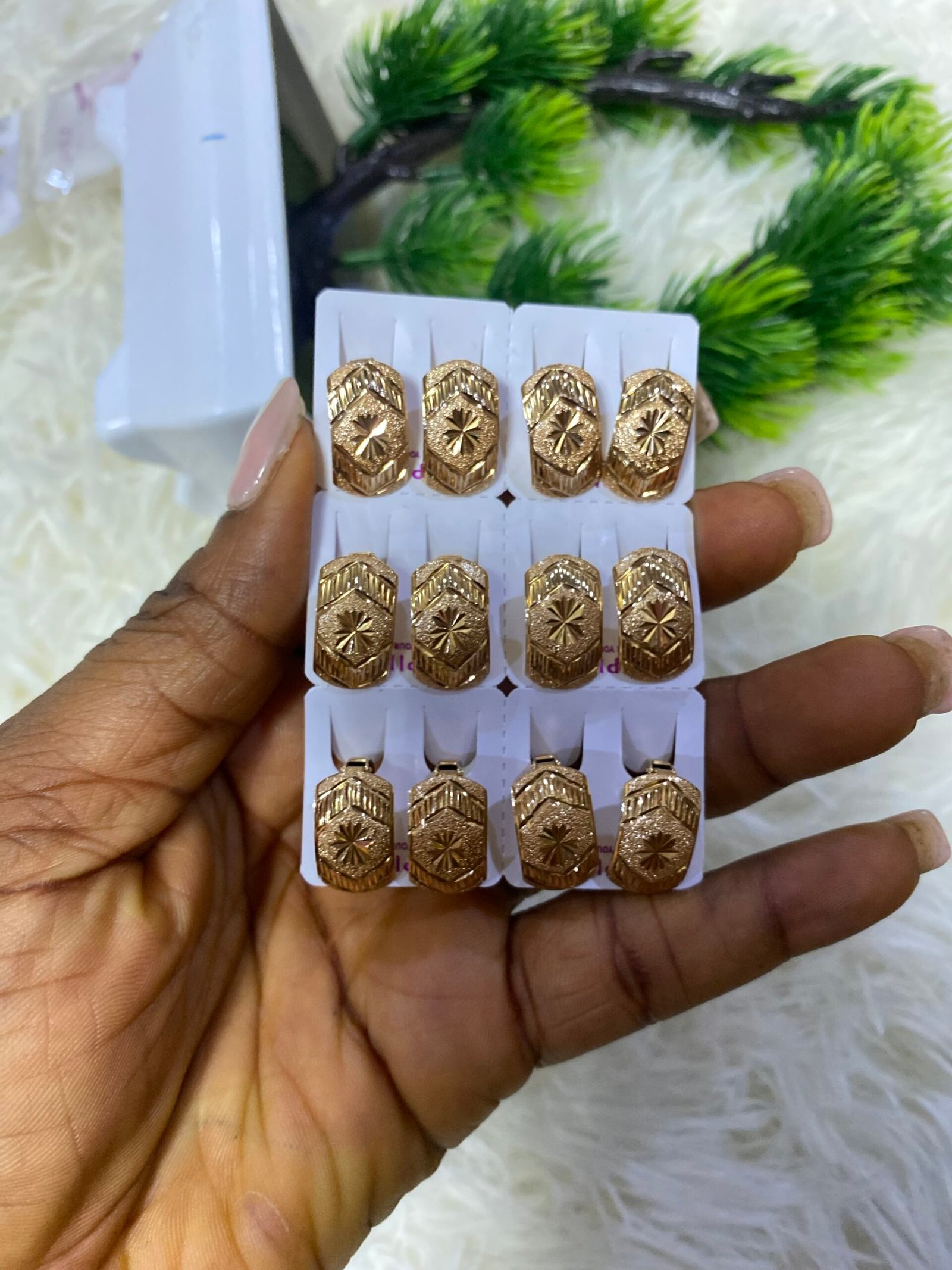 img_9150 QUALITY NON TARNISH DURABLE XUPING EARRING DESIGN 14 - Image 1