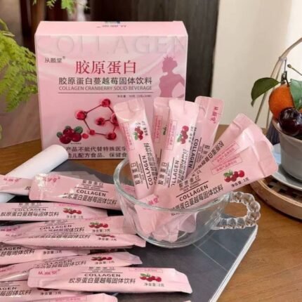 30PC COLLAGEN CRANBERRY POWDER IN A BOX
