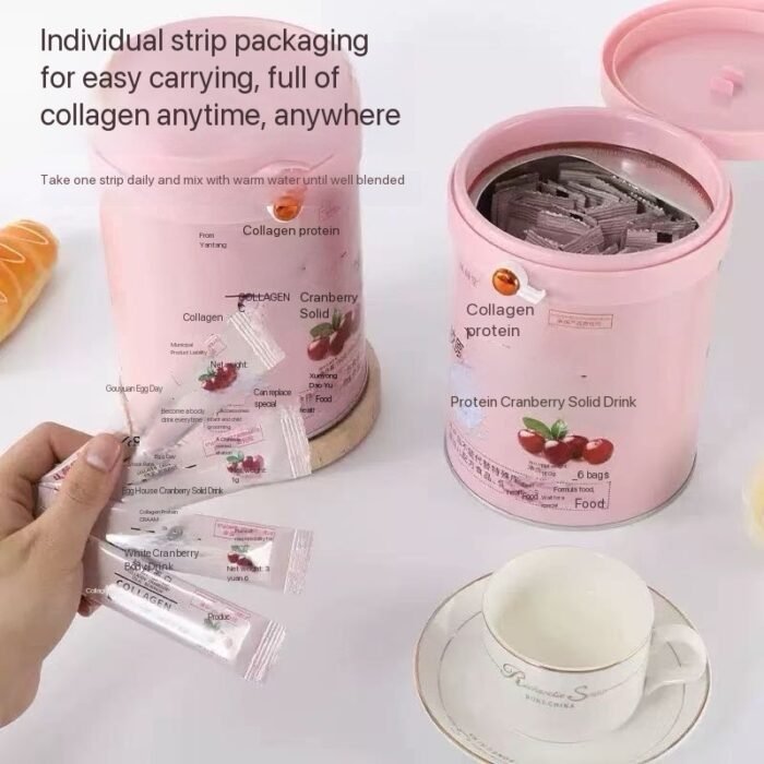 60PC COLLAGEN CRANBERRY POWDER IN A CAN - Image 3