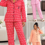 2PC PYJAMAS SET QUALITY SHIRT AND TROUSER NIGHT WEAR DSG 2(CODE 732-33)