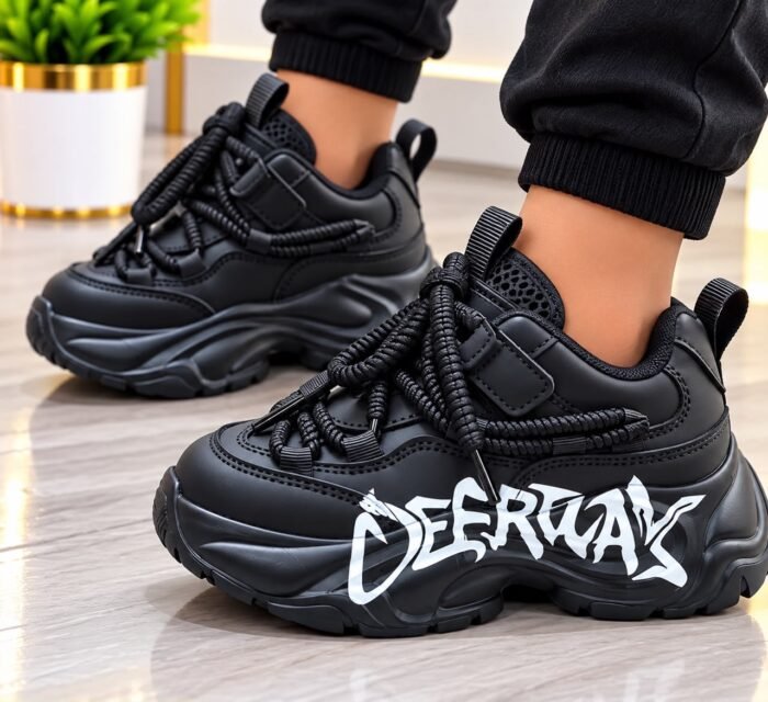 DEERWAY CHUNKY GRAFFITI SNEAKERS DSG 6(Ember 2026) - Image 3