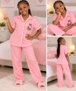 3IN1 KIDDIES QUALITY PYJAMAS TOP,SHORT AND TROUSER DSG 14(CODE 997/966)