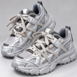 KIDS METALLIC STYLISH CHUNKY SNEAKERS DSG 5(Ember 2026) - Image 2