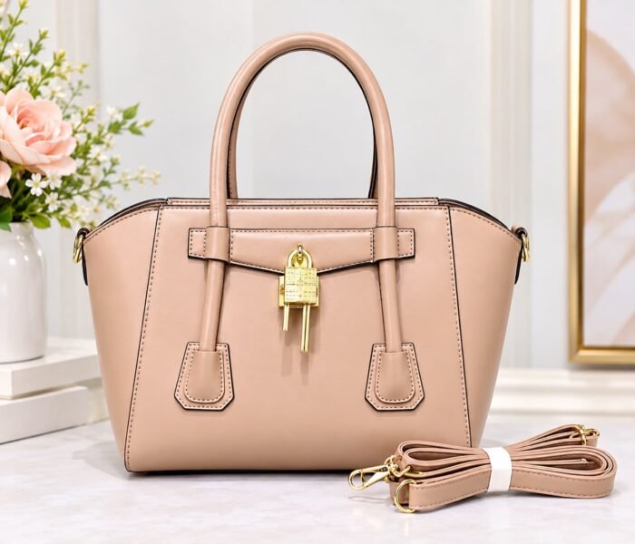 EXECUTIVE TIMELESS ELEGANT LOCK STRUCTURE LEATHER HANDBAG CODE 30724 - Image 3