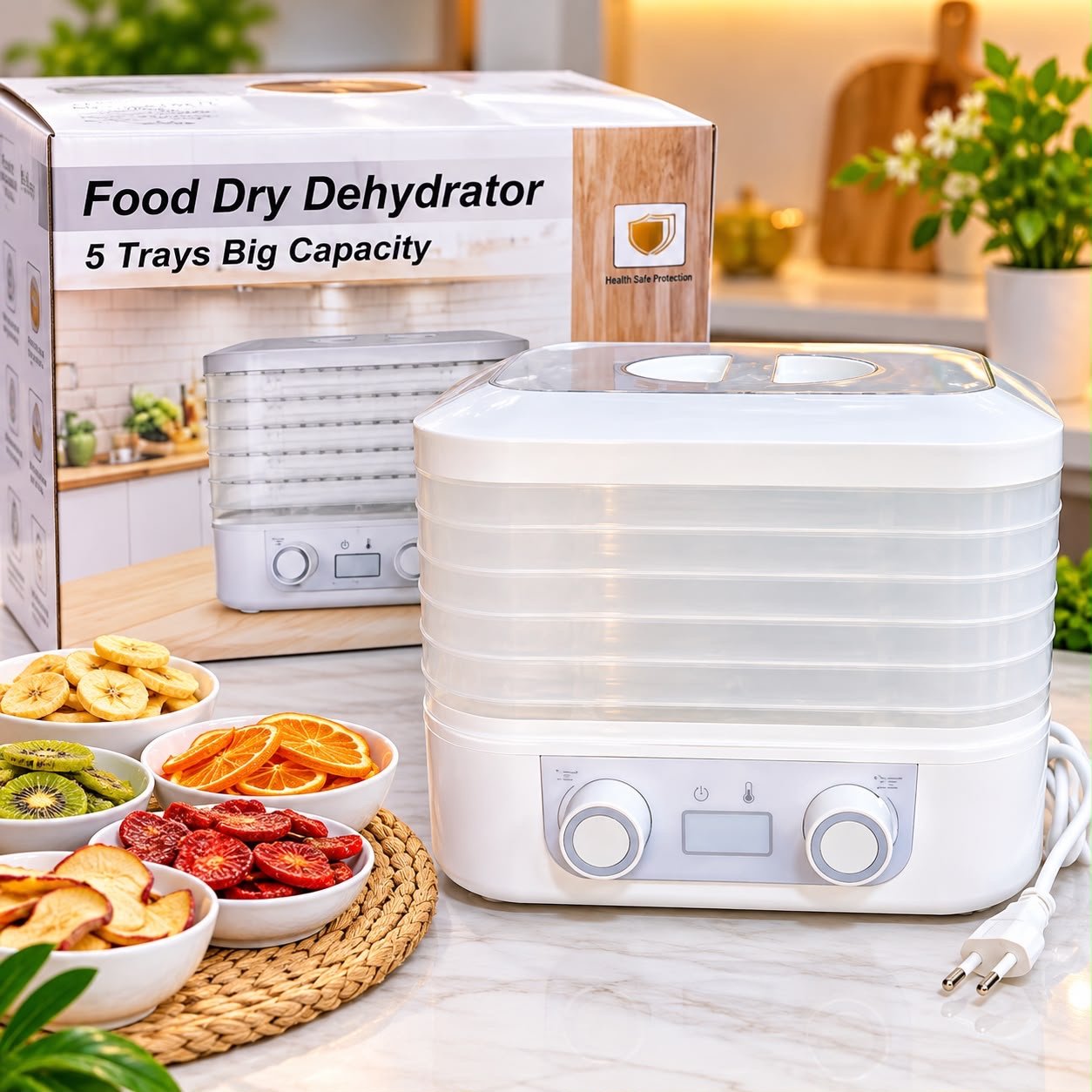 54c9a13d-8e48-4095-bfed-da8cea3cbbbb 5 LAYER DEHYDRATOR MACHINE WITH TIMER AND TEMPERATURE CONTROL - Image 1