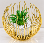 ELEGANT WIREFRAME SUCCULENT CENTERPIECE HOME DECOR DSG 1(perfect for living room,office,bedroom,console n more) Ember 2026 - Image 2