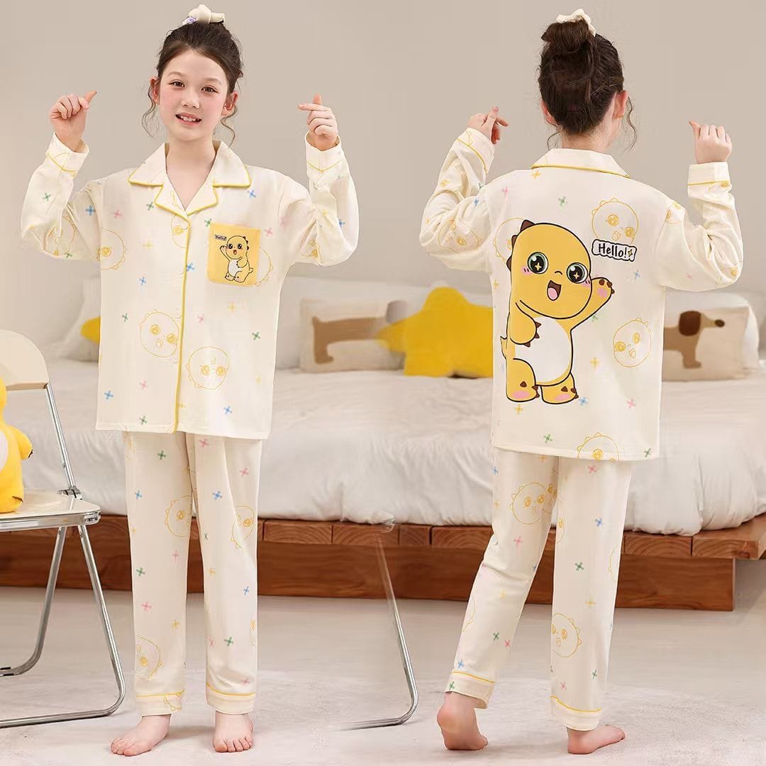 96d3f120-39e0-4869-a2ba-81f01c48e5c5 2PC KIDS QUALITY SHIRT AND TROUSER PYJAMAS SET - Image 1