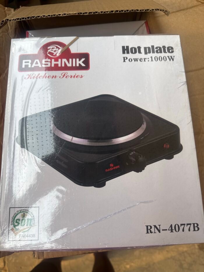 1000WATT SINGLE FACE RASHNIK HOT PLATE - Image 2