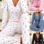 QUALITY 2PC LONG SLEEVE AND TROUSER NIGHT WEAR/LOUNGE WEAR DESIGN 10(SPANDEX MATERIAL)CODE 15