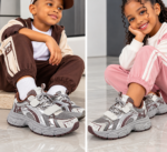 SILVER/CHOCOLATE LUXE CHUNKY UNISEX SNEAKERS DSG 8(Ember 2026)