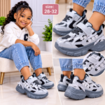 SILVER FLORAL DAISY GLAM CHUNKY SNEAKERS DSG 3(Ember 2026)