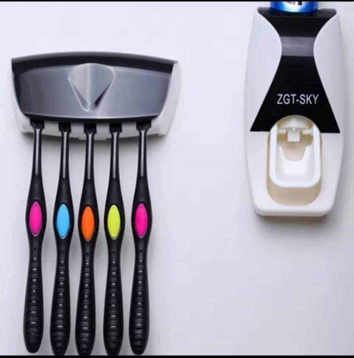 TOOTHPASTE DISPENSER AND TOOTHBRUSH HOLDER - Image 3