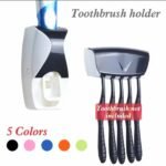 TOOTHPASTE DISPENSER AND TOOTHBRUSH HOLDER