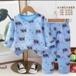 💯 PURE COTTON QUALITY KIDDIES LONG TOP AND TROUSER PYJAMAS 13(Ember 2026) - Image 17