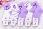 5PAIRS BEAUTIFUL FASHION SOCKS AGE 6-8(Ember 2026)RANDOM SELECTION - Image 3