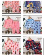 💯 PURE COTTON QUALITY KIDDIES LONG TOP AND TROUSER PYJAMAS 13(Ember 2026)