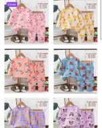 💯 PURE COTTON QUALITY KIDDIES LONG TOP AND TROUSER PYJAMAS 13(Ember 2026) - Image 2