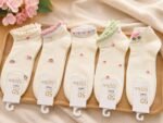 5PAIRS BEAUTIFUL FASHION SOCKS AGE 6-8(Ember 2026)RANDOM SELECTION - Image 7