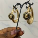 QUALITY NON TARNISH SUNBELLE CLASSY EARRING DSG 6