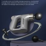 DEEP TISSUE 4 INTERCHANGEABLE MASSAGE HEAD GUN
